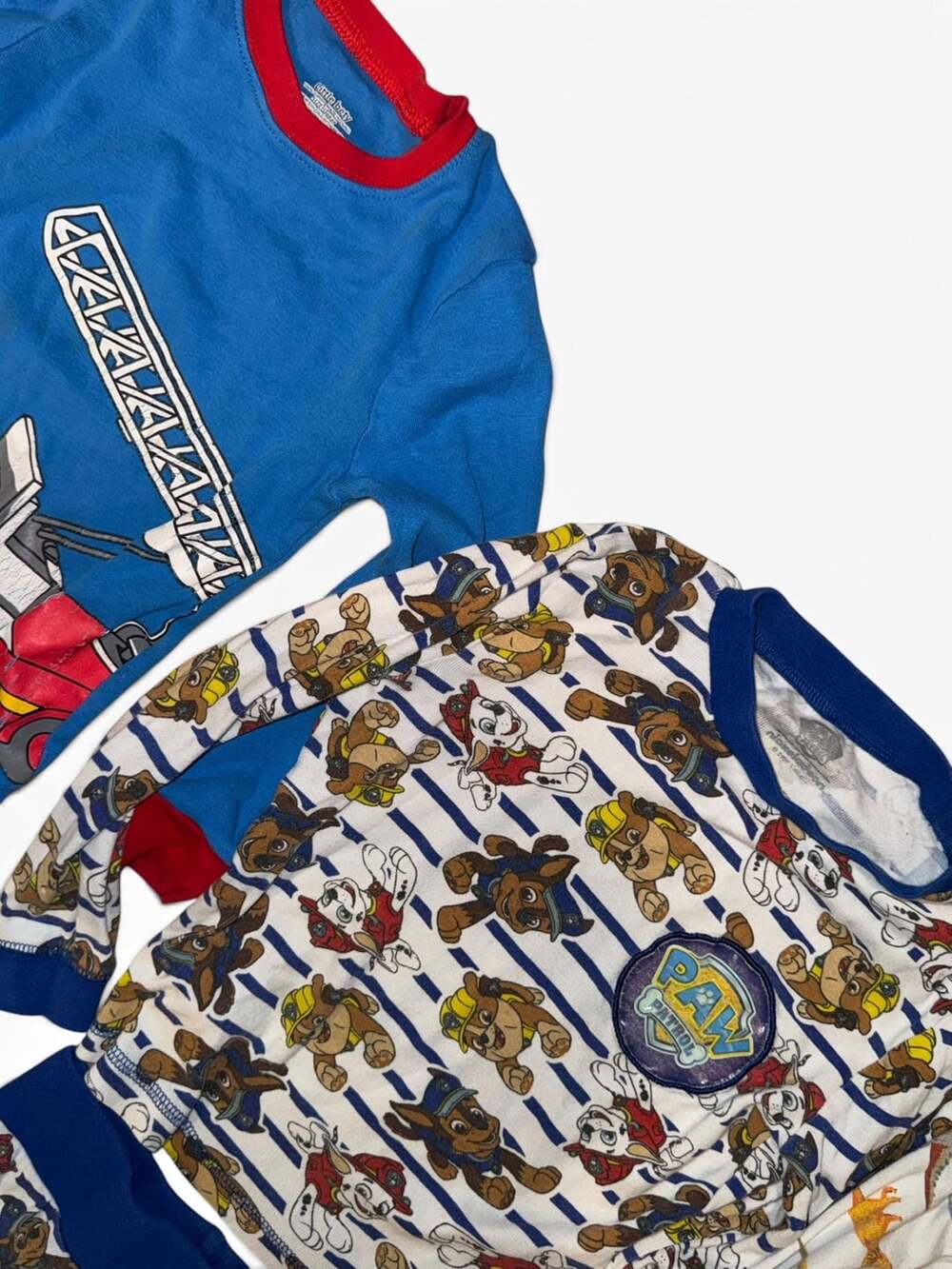 Toddler Boys Cotton Long Sleeve Pajama Sets Assorted Styles Size 5T - Picture 11 of 12